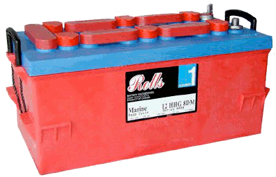 Rolls Surrette Big Red battery